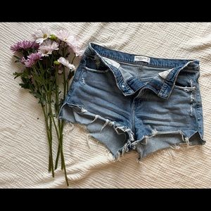 Abercrombie High Rise Mom Shorts